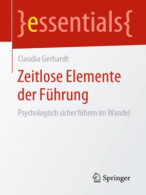 cover image of Zeitlose Elemente der Führung